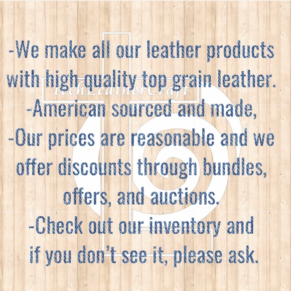 3 pack leather cord holder organizer/ cable storage handmade - Picture 6 of 6